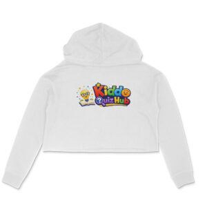 Printed Crop Hoodie for Womens